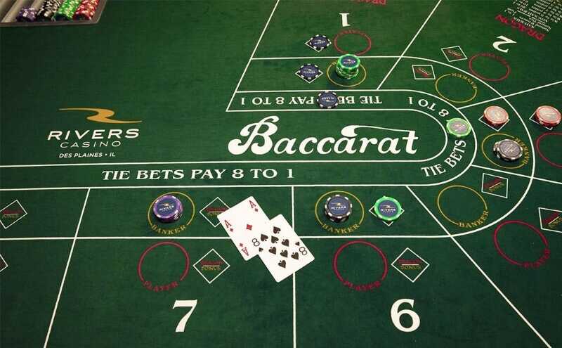 Kỹ thuật canh bài Baccarat theo những dây bệt